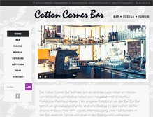 Tablet Screenshot of cottoncorner.ch